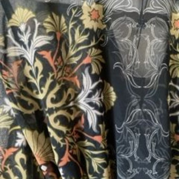 Elegant Wrap Dress with Matching Slip - Picture 7 of 11